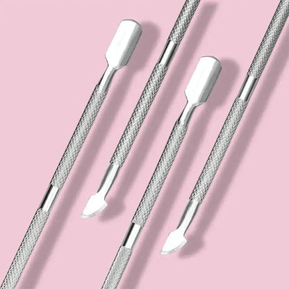 Pousse - Cuticules Acier Double - Embout - Saylana