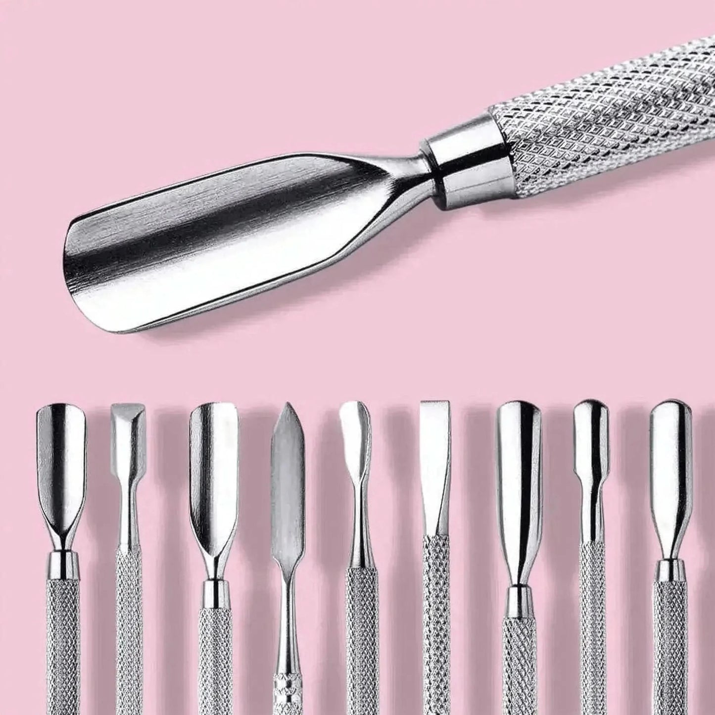 Pousse - Cuticules Acier Double - Embout - Saylana