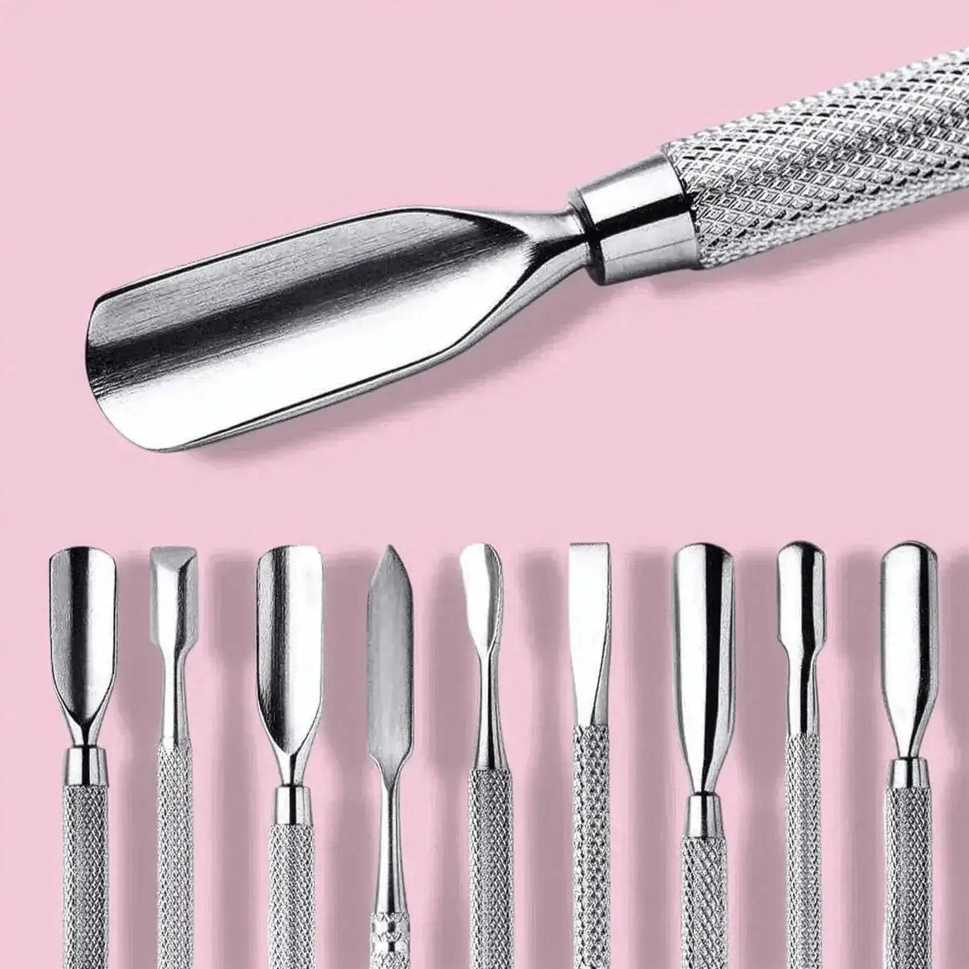 Pousse - Cuticules Acier Double - Embout - Saylana