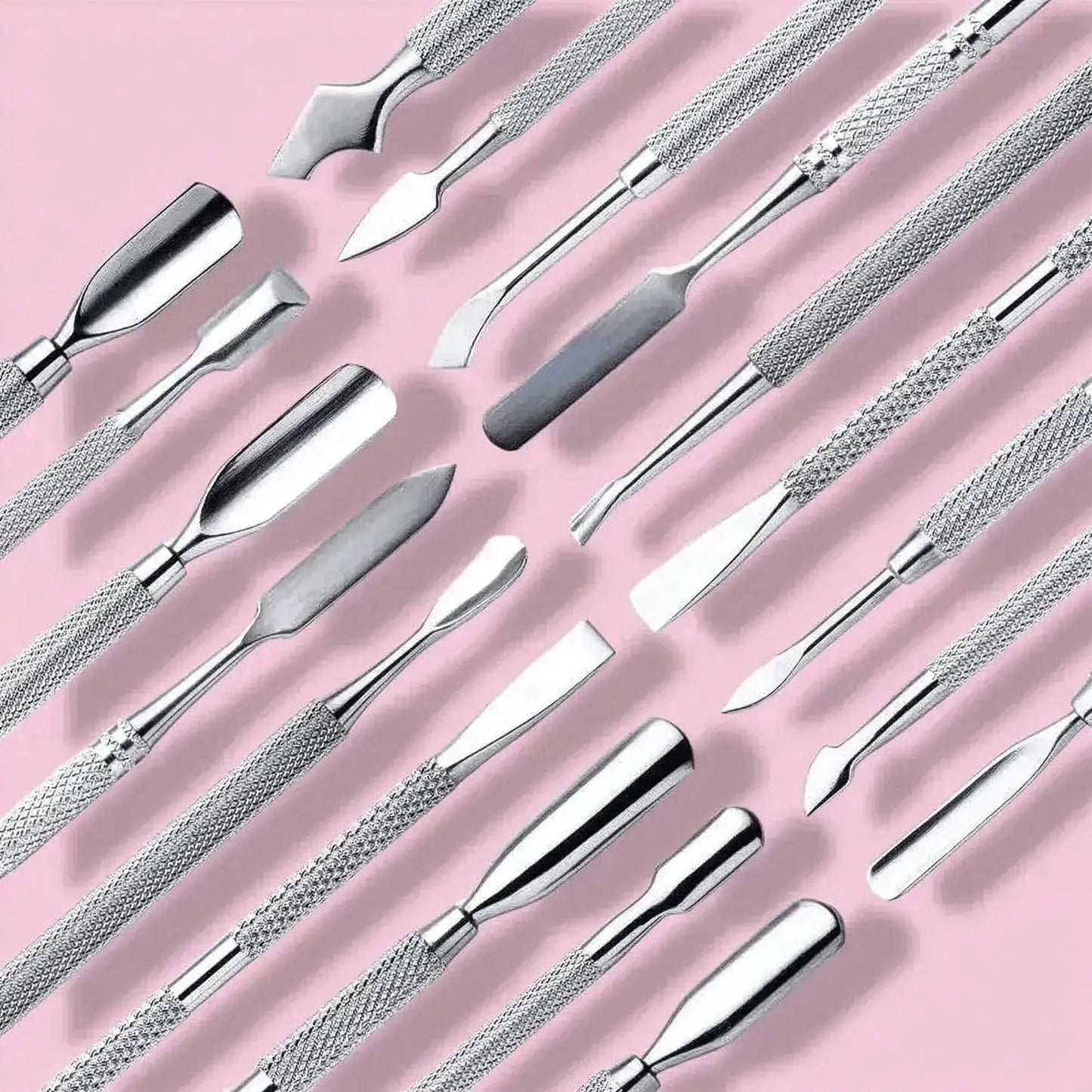 Pousse - Cuticules Acier Double - Embout - Saylana