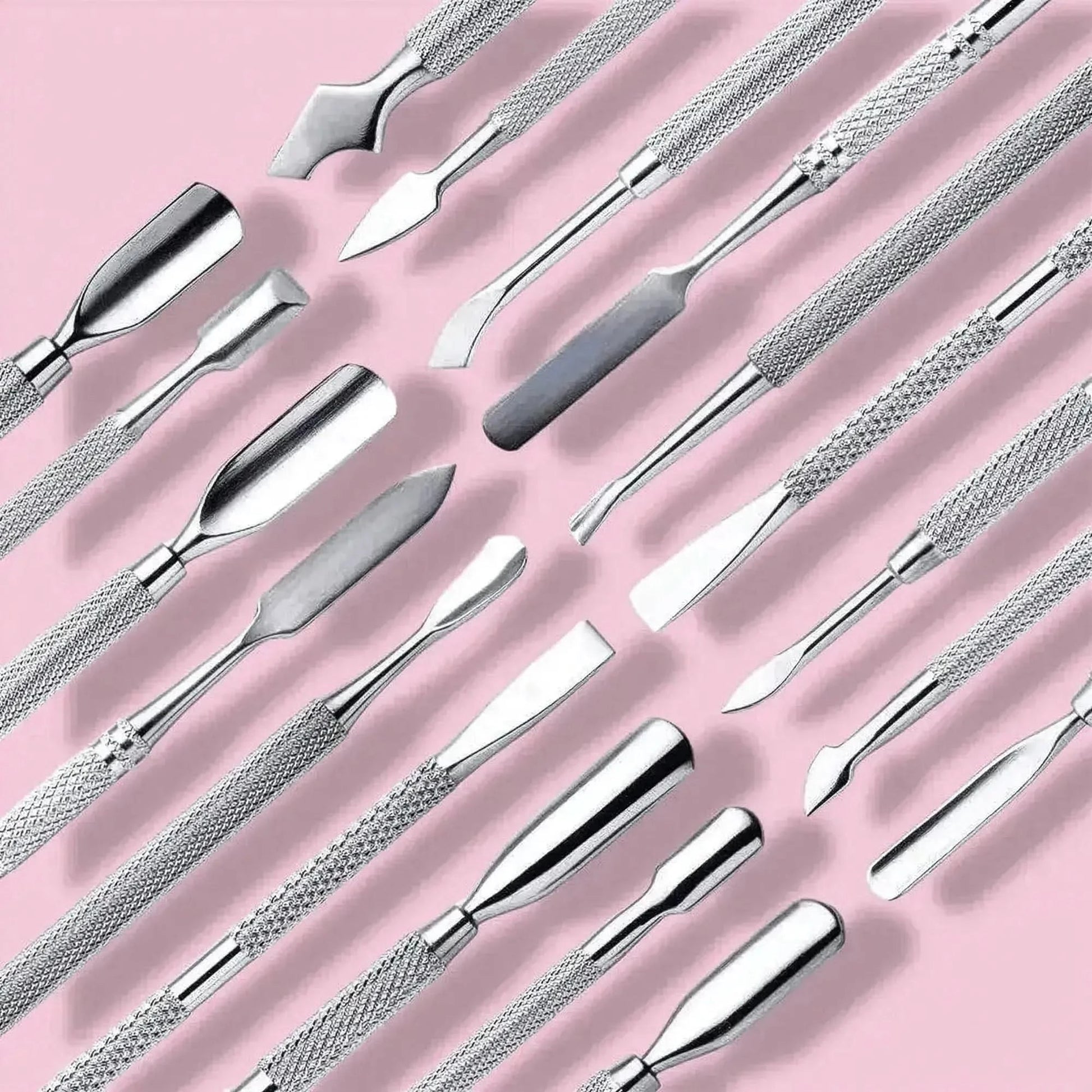 Pousse - Cuticules Acier Double - Embout - Saylana