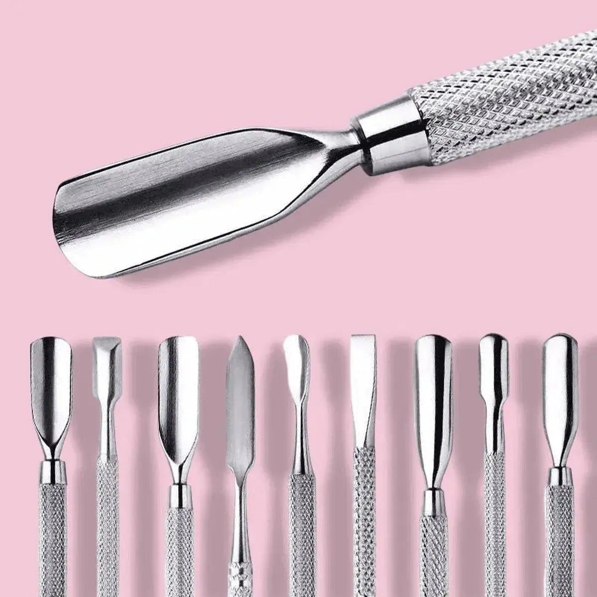 Pousse-Cuticules Acier Double-Embout-Saylana