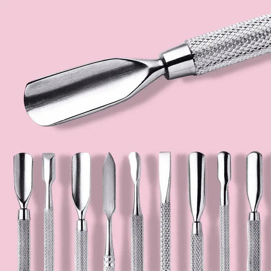 Pousse-Cuticules Acier Double-Embout-Saylana