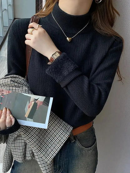 Pull Col Roulé Hiver-Saylana