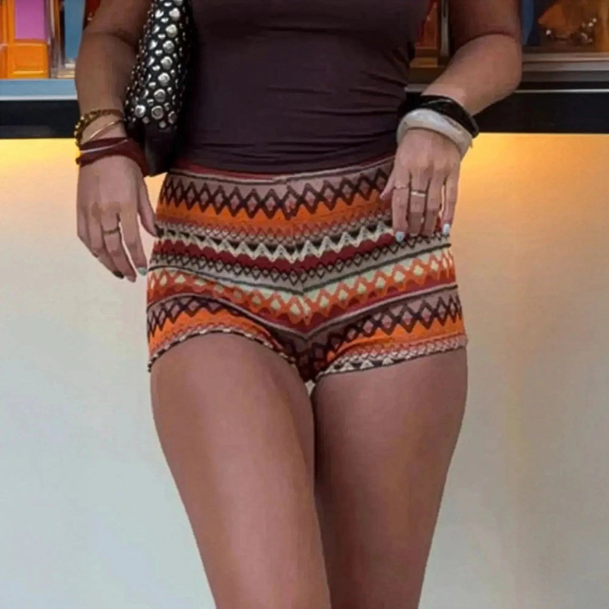 Rayures chic et coupe ajustée festival - Saylana