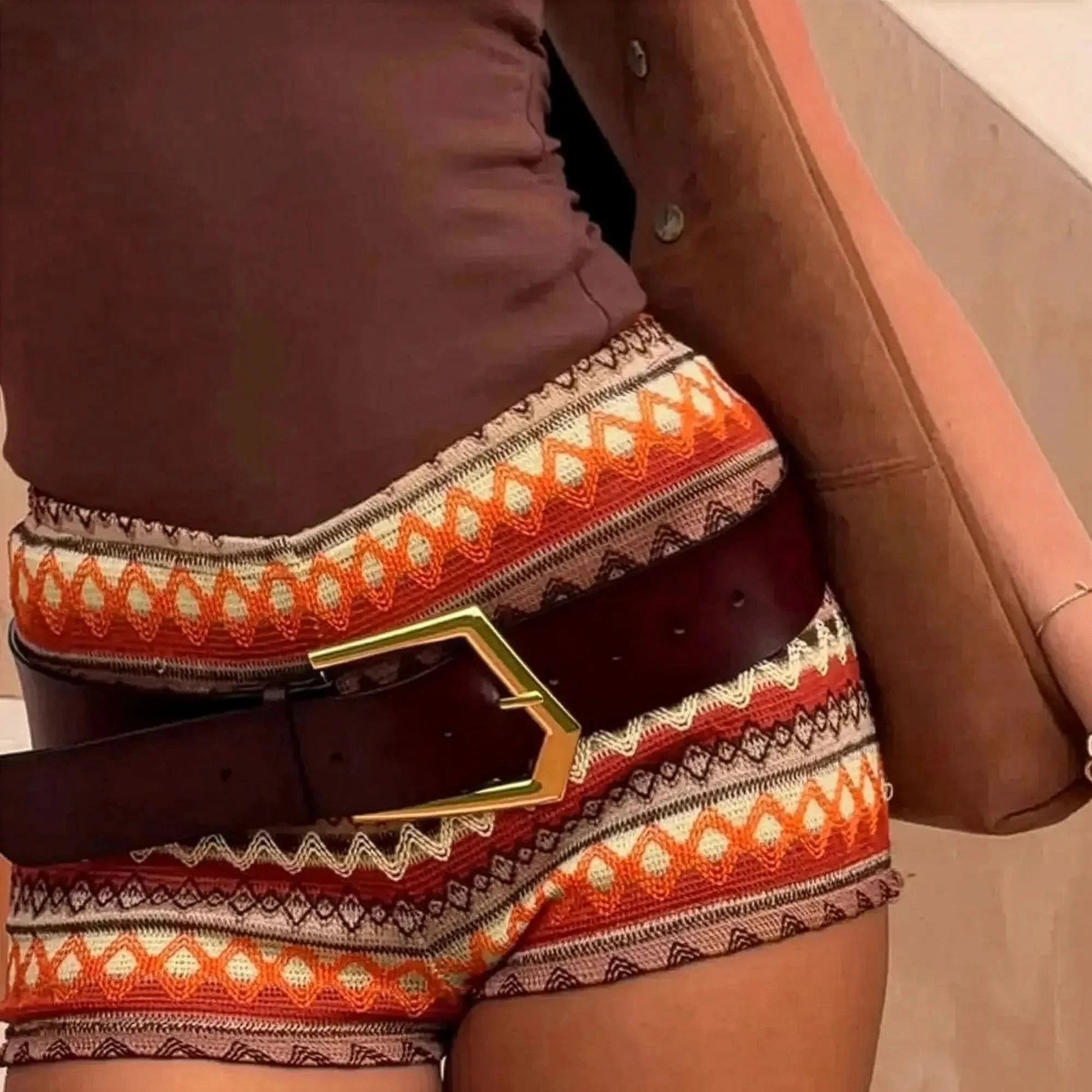 Rayures chic et coupe ajustée festival - Saylana