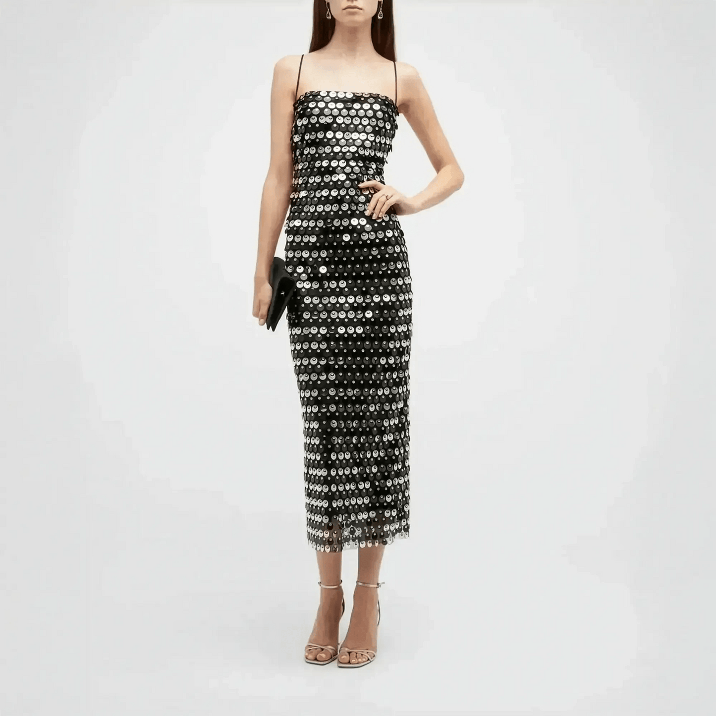 Robe Bohème Colorée à Sequins & Perles - Saylana