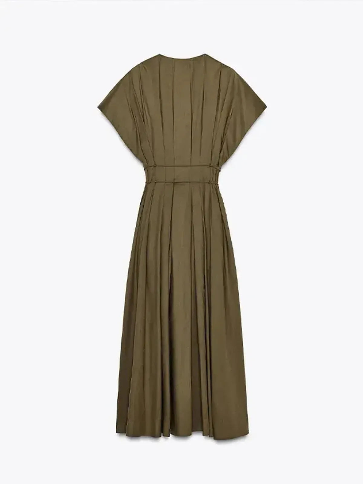 Robe Chic Plissée Taille Haute-Saylana