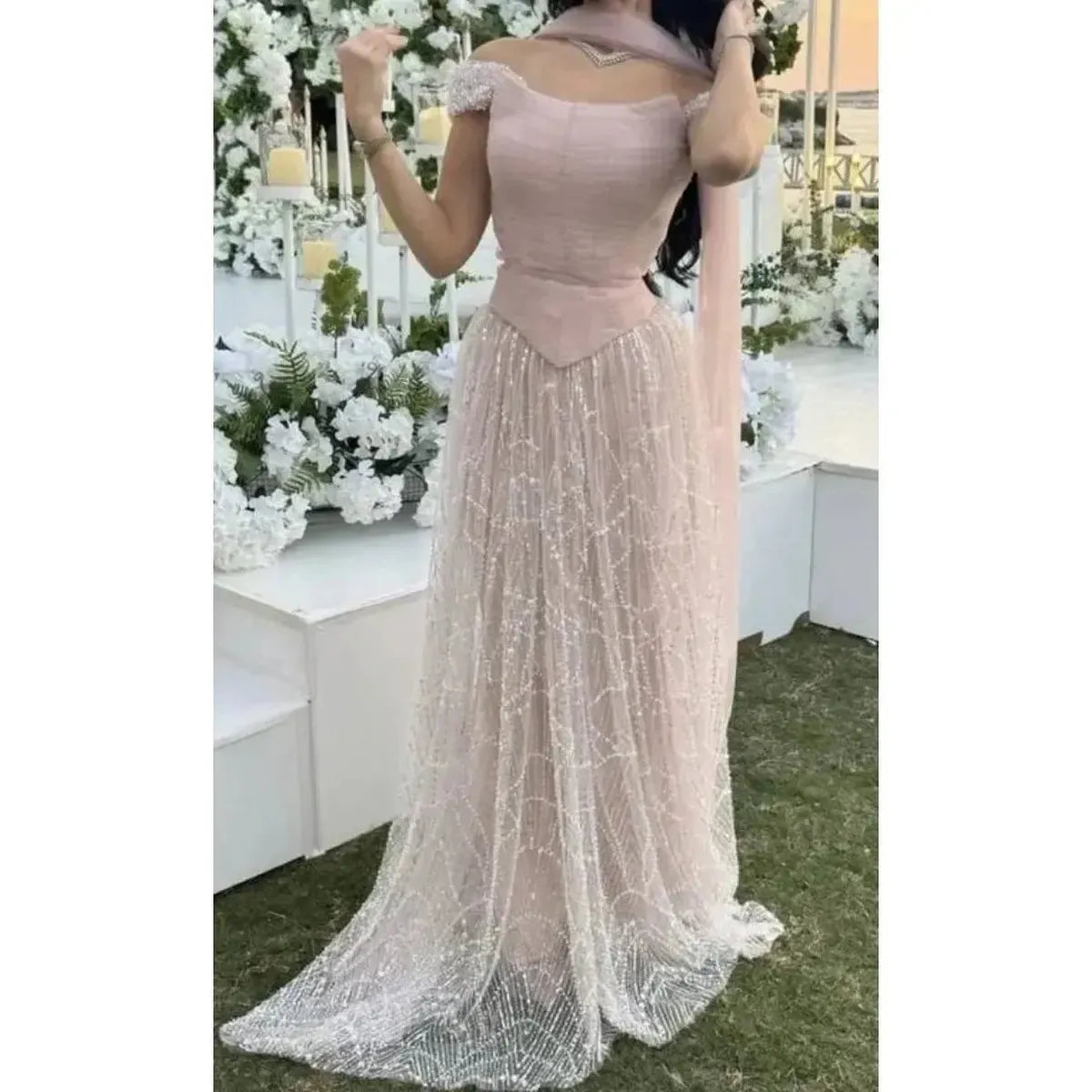 Robe de Bal Luxe Dentelle-Saylana