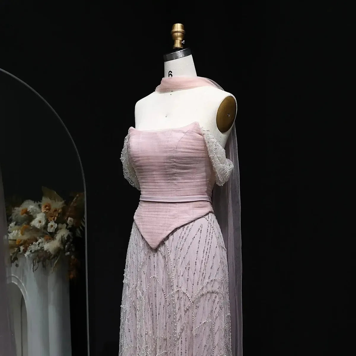 Robe de Bal Luxe Dentelle-Saylana