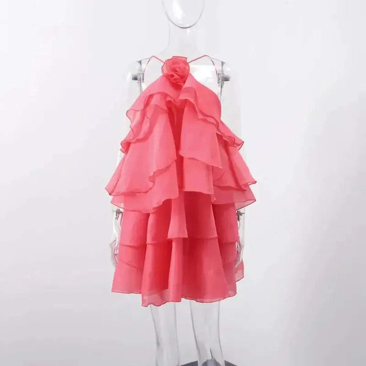 Robe Dos Nu Élégante-Saylana
