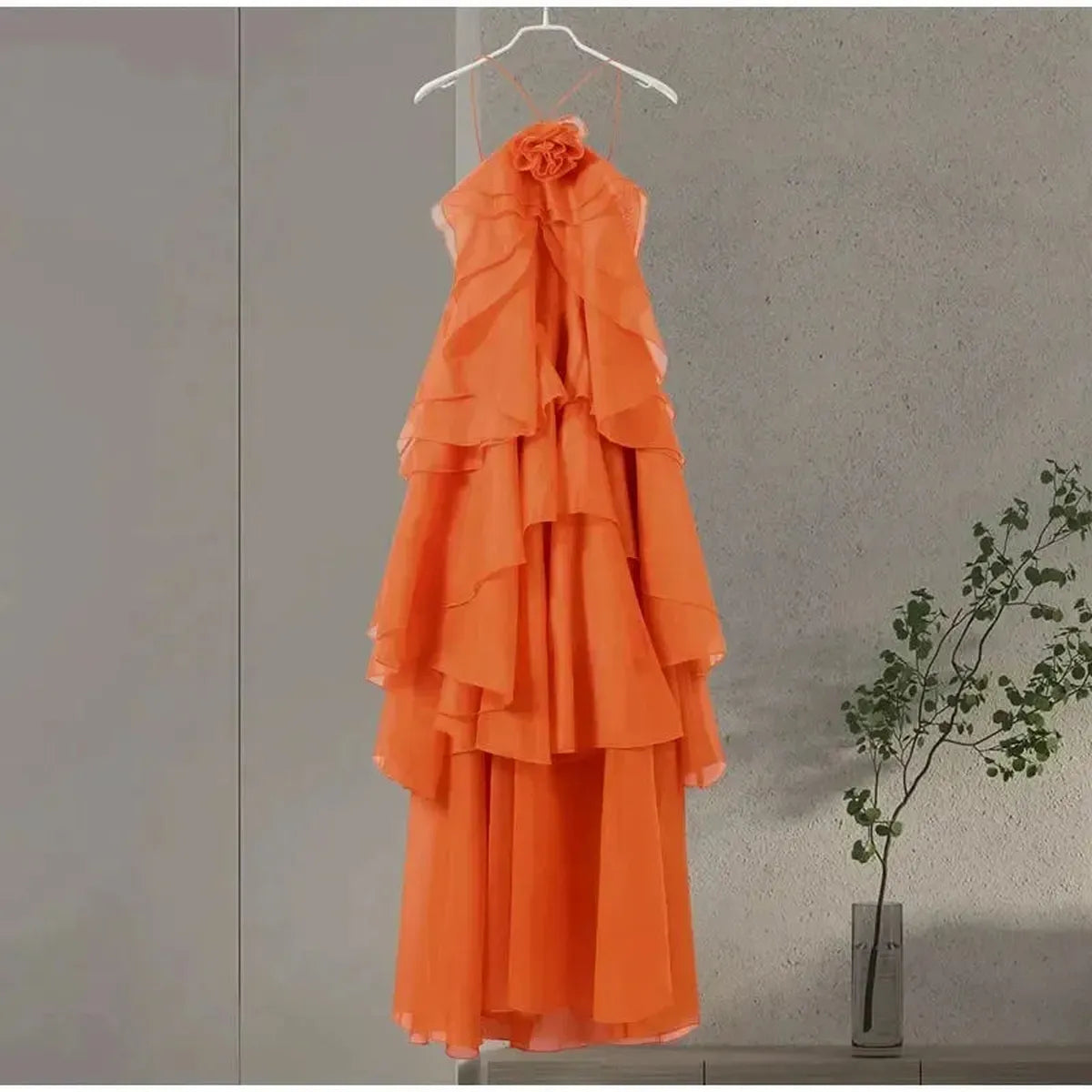 Robe Dos Nu Élégante-Saylana