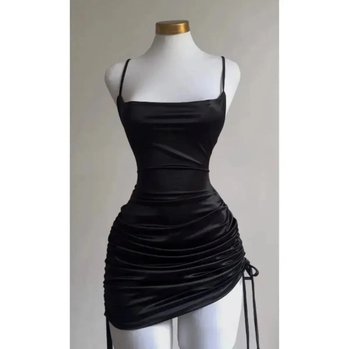 Robe dos nu lacets été-Saylana