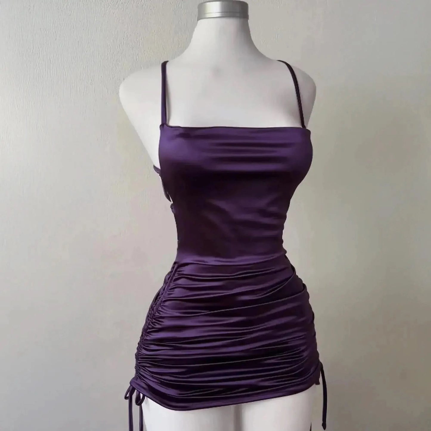 Robe dos nu lacets été - Saylana