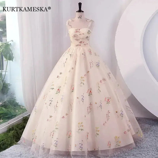 Robe Élégante d’Été pour Mariage et Réception-Saylana