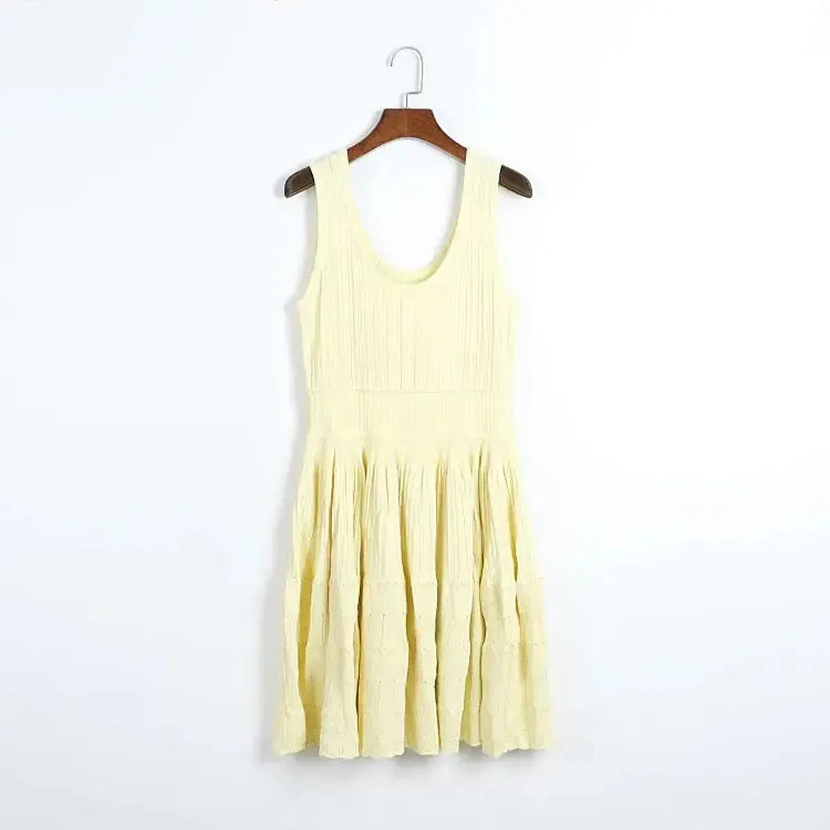 Robe Mini Sans Manches Chic-Saylana