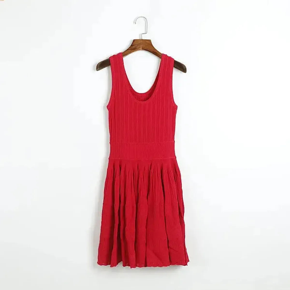 Robe Mini Sans Manches Chic-Saylana