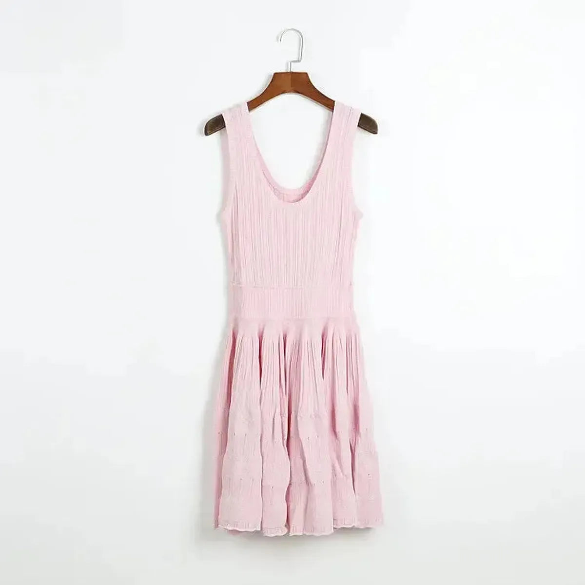 Robe Mini Sans Manches Chic-Saylana