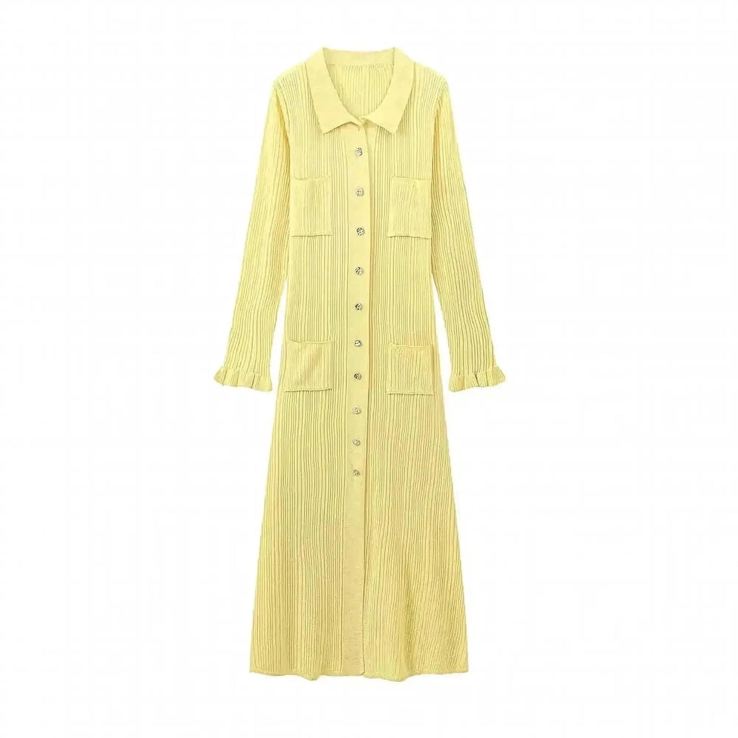 Robe Pull à Volants - Saylana