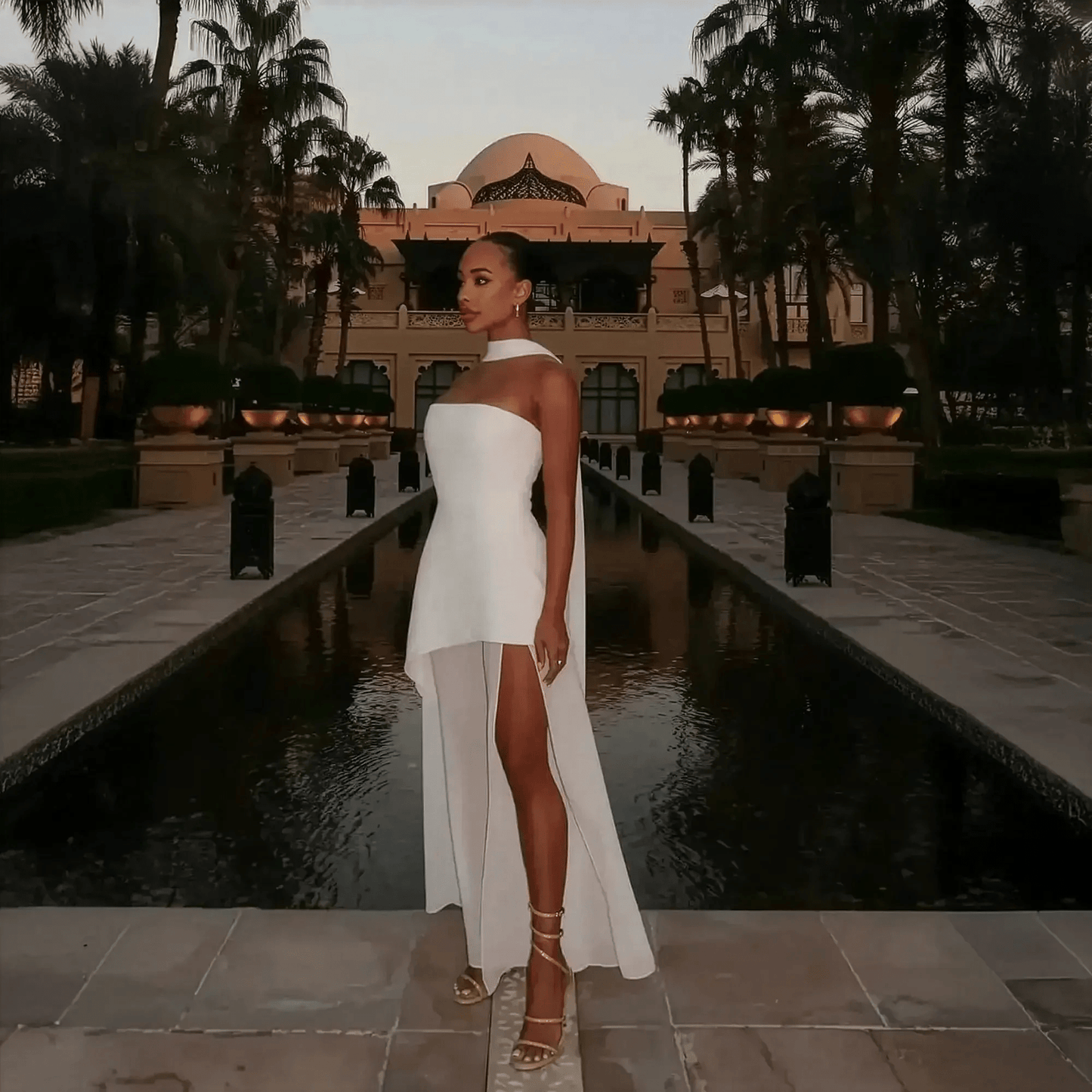 Robe Sans Manches & Fluide - Saylana