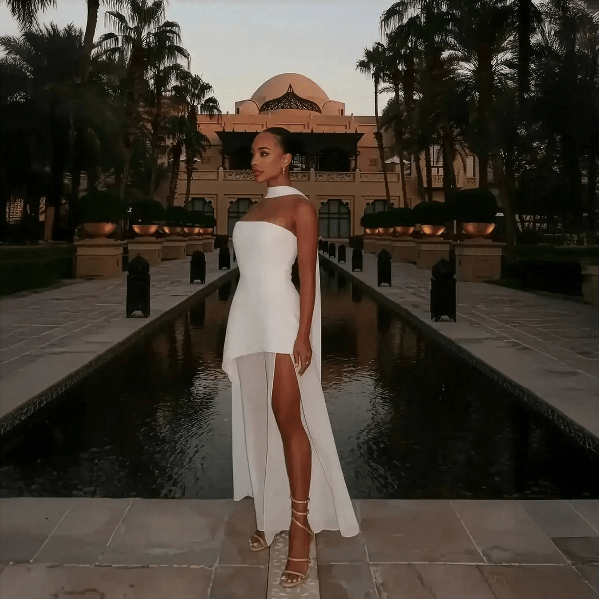 Robe Sans Manches & Fluide - Saylana