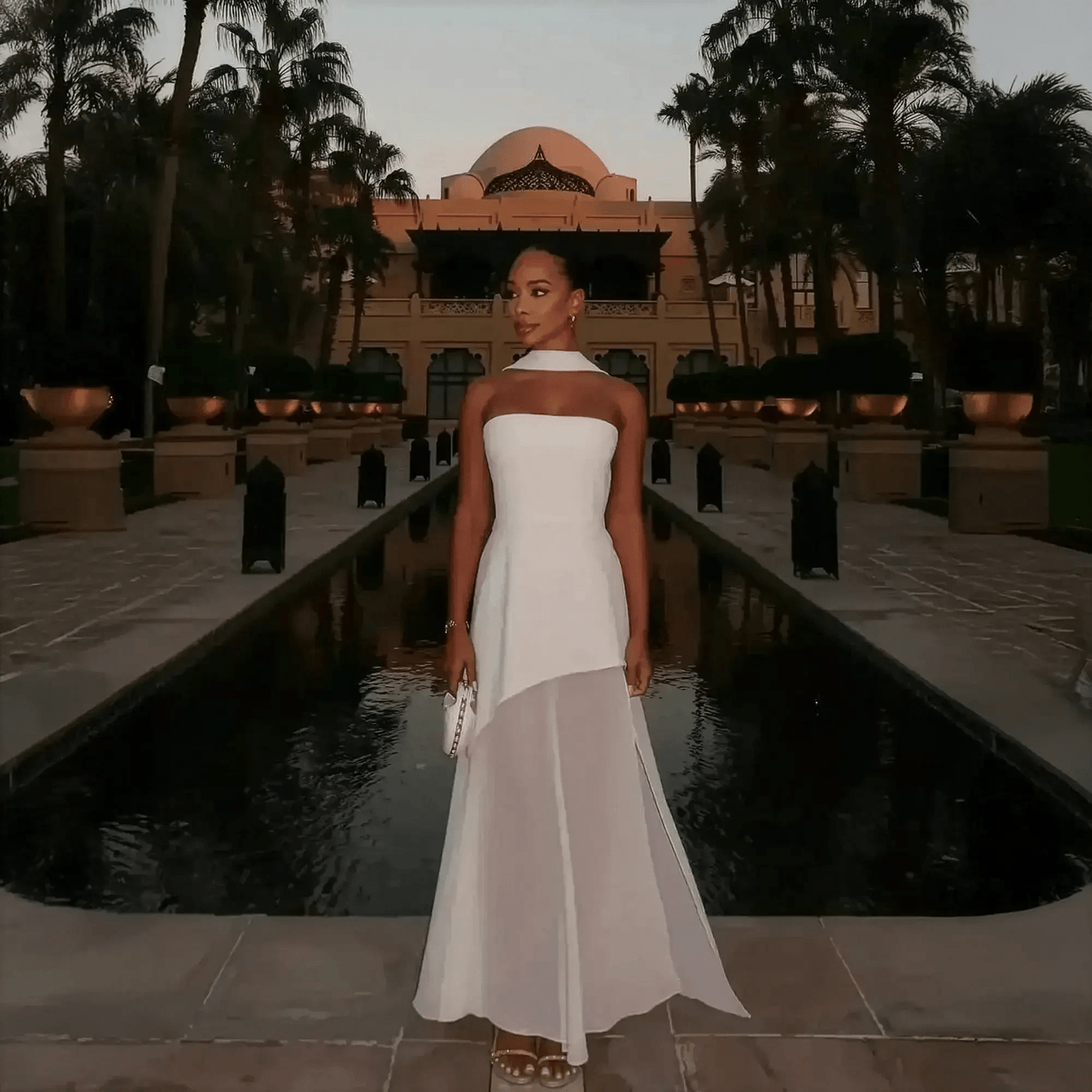 Robe Sans Manches & Fluide - Saylana