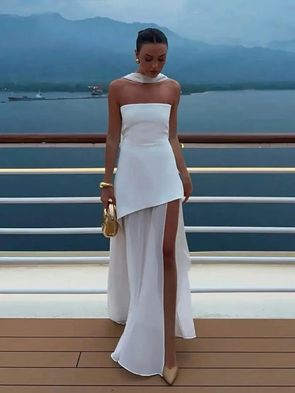 Robe Sans Manches & Fluide-Saylana