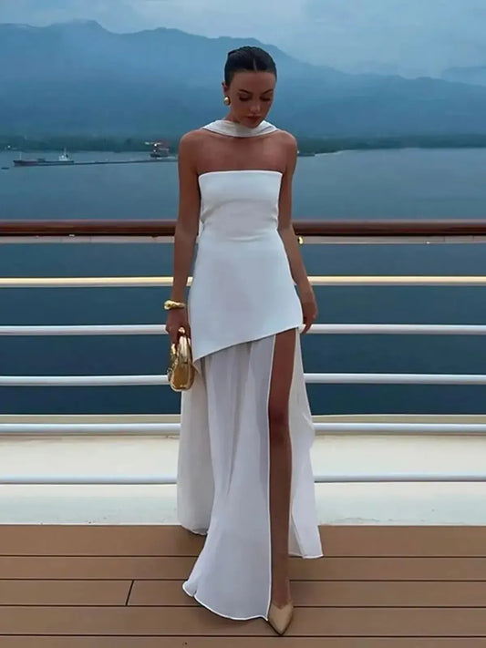Robe Sans Manches & Fluide-Saylana
