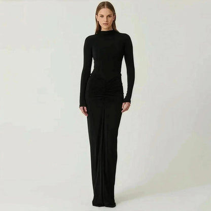 Robe Slim Plissée - Saylana