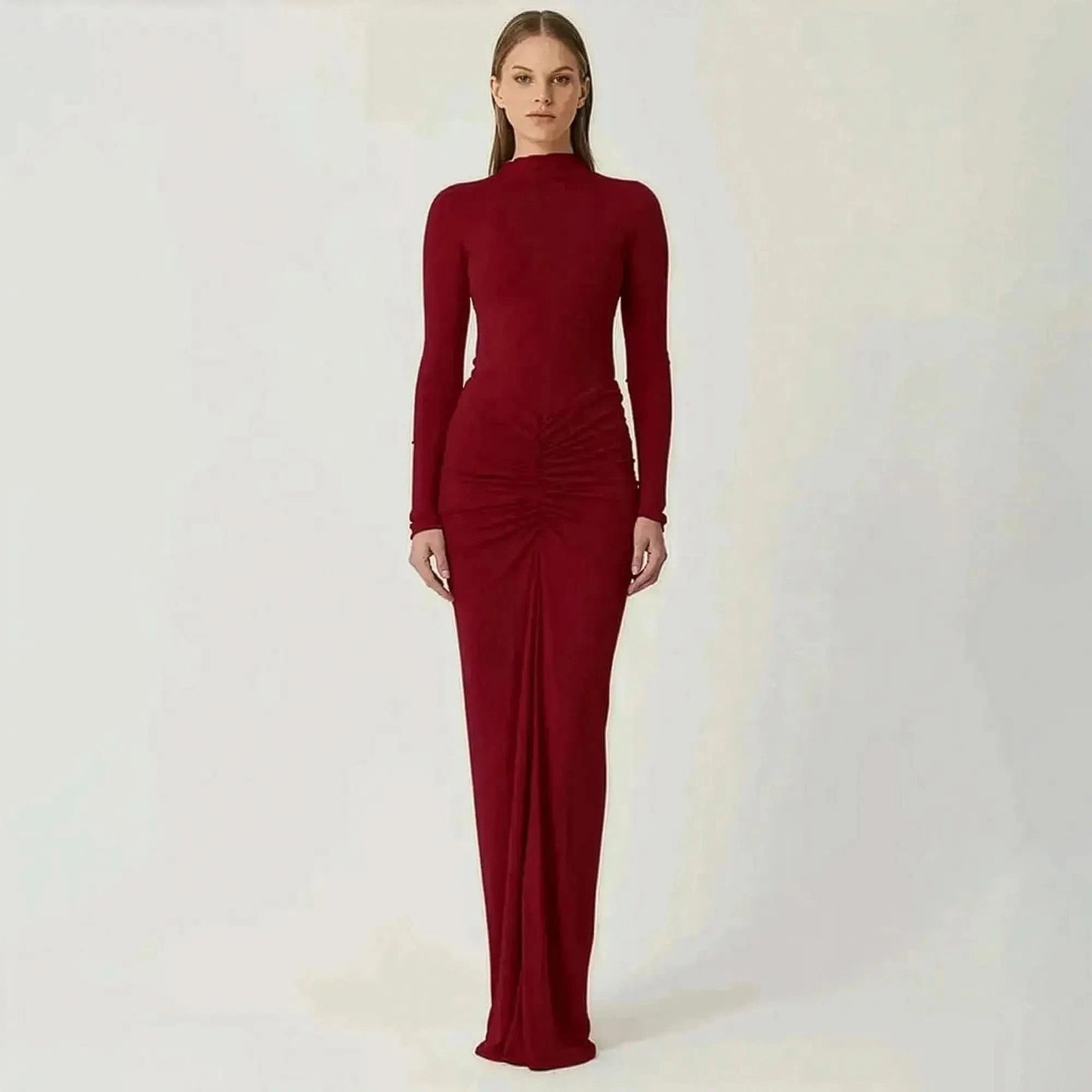 Robe Slim Plissée - Saylana