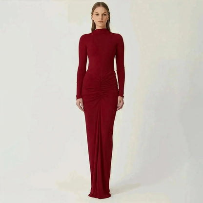 Robe Slim Plissée - Saylana