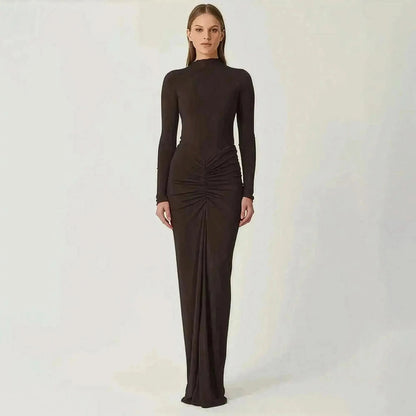 Robe Slim Plissée - Saylana