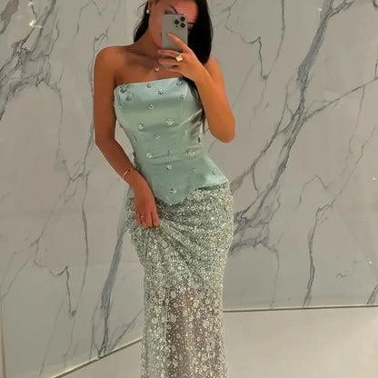 Robe Strapless Chic & Glam-Saylana