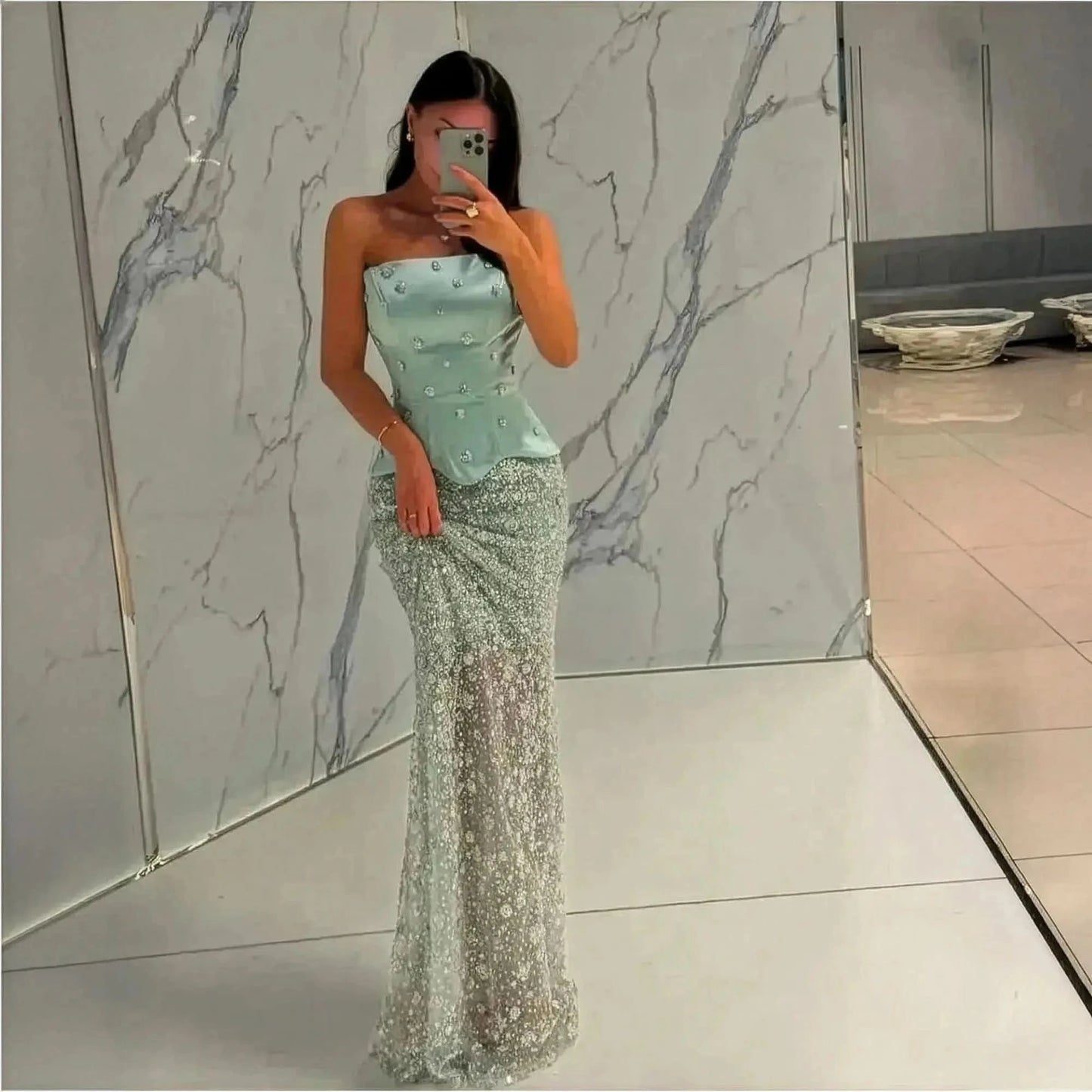 Robe Strapless Chic & Glam - Saylana