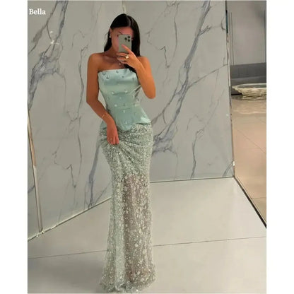 Robe Strapless Chic & Glam-Saylana
