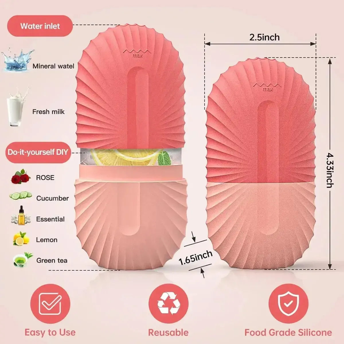 Roller Visage Glace Raffermissant-Saylana
