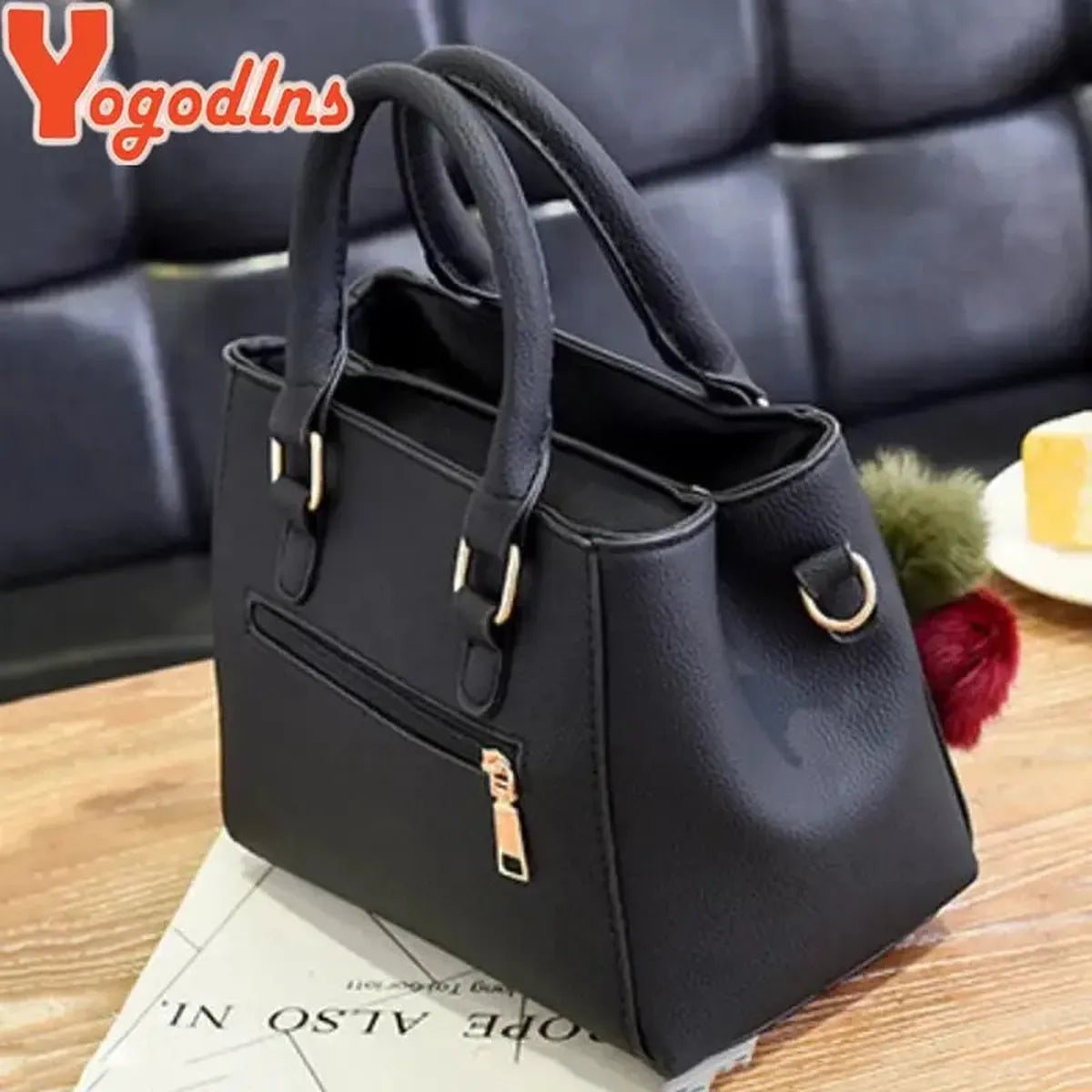 Sac à Main Femme avec Perles & Pompon-Saylana