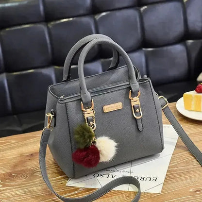 Sac à Main Femme avec Perles & Pompon-Saylana