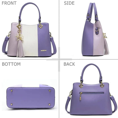 Sac à Main Femme Multi-Poches Coloré-Saylana