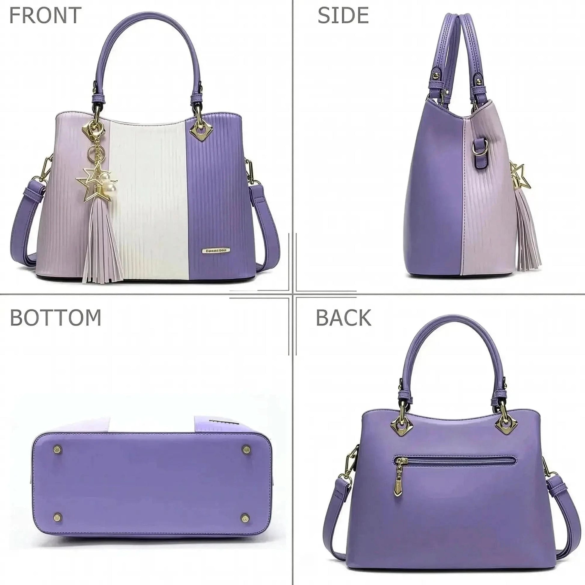 Sac à Main Femme Multi - Poches Coloré - Saylana