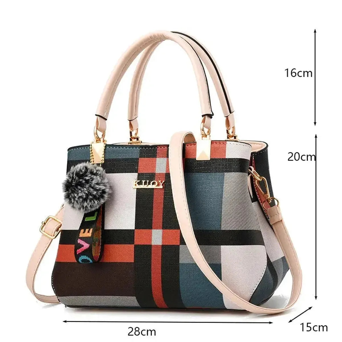 Sac Bandoulière Cuir PU Luxe-Saylana