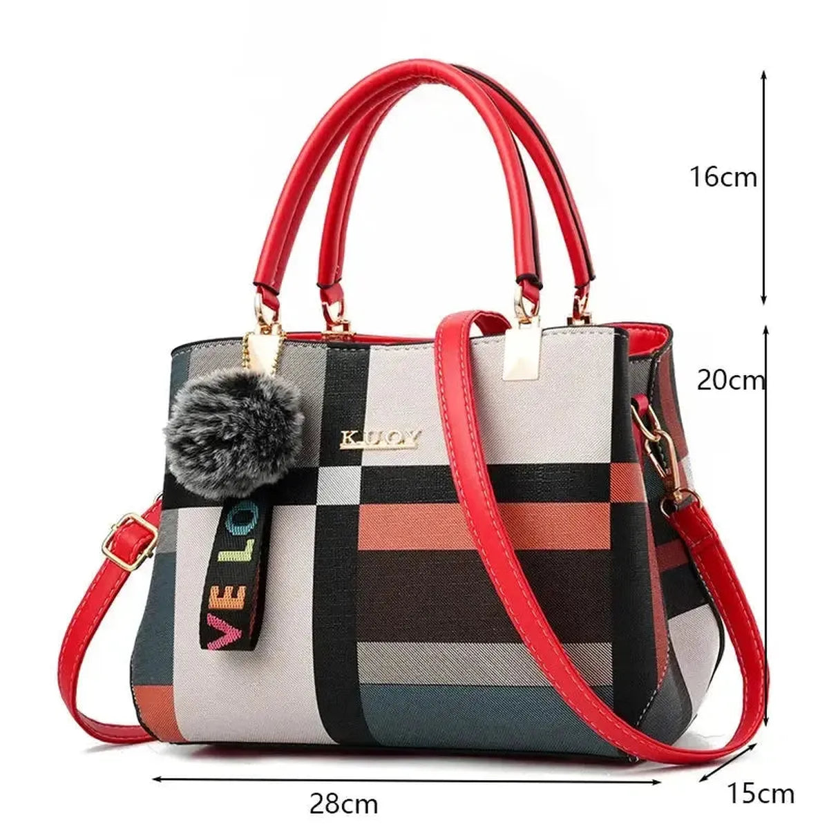 Sac Bandoulière Cuir PU Luxe-Saylana