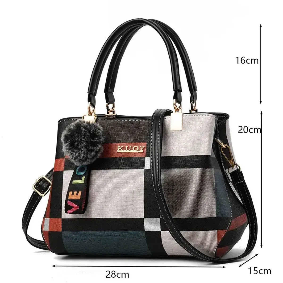 Sac Bandoulière Cuir PU Luxe-Saylana