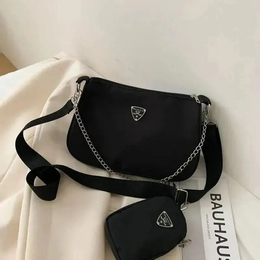 Sac Bandoulière Nylon Décontracté-Saylana