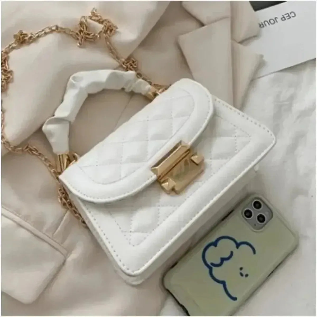 Sac Épaule Cuir PU Design-Saylana