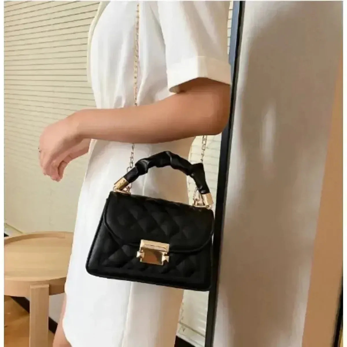 Sac Épaule Cuir PU Design-Saylana
