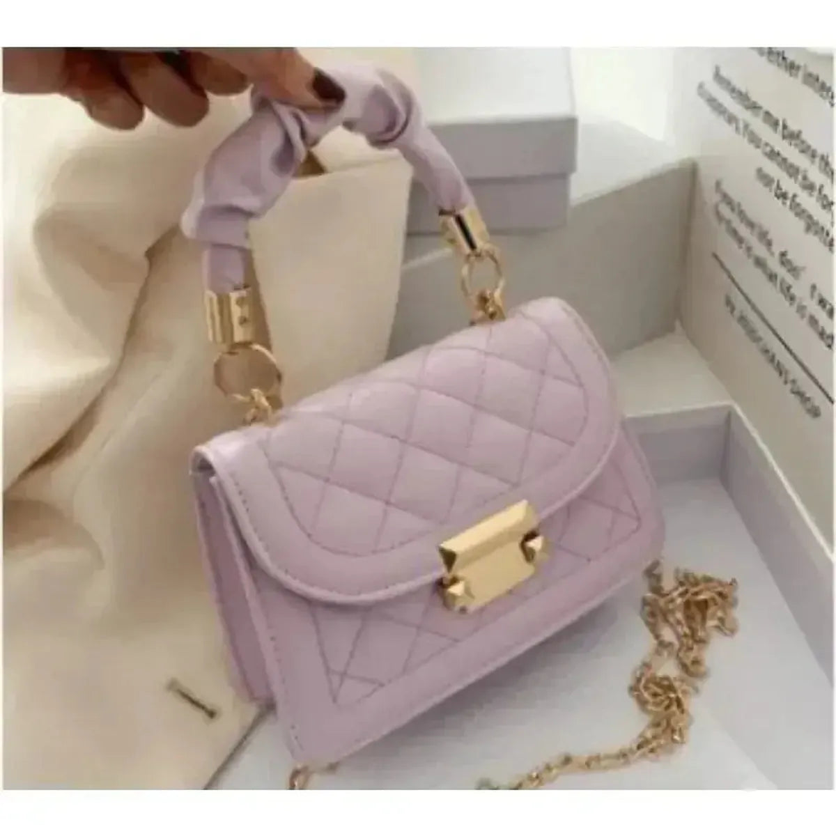 Sac Épaule Cuir PU Design-Saylana