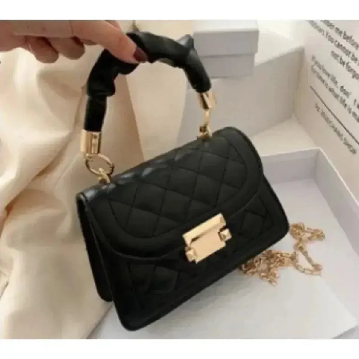 Sac Épaule Cuir PU Design-Saylana