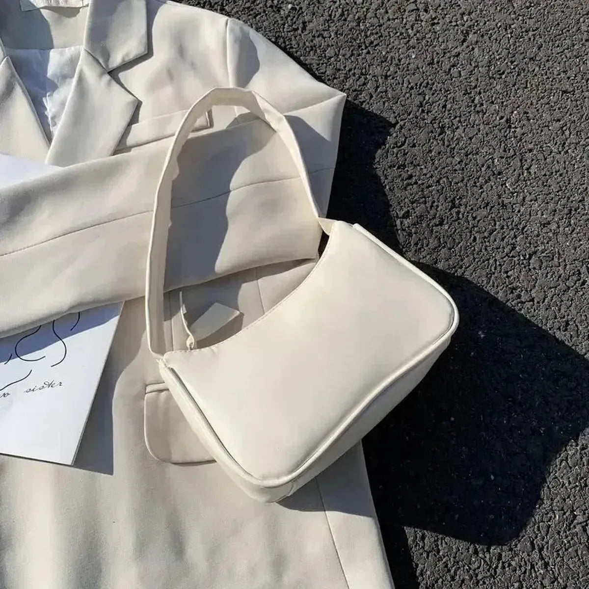 Sac Hobo Femme Simili Cuir Rétro-Saylana