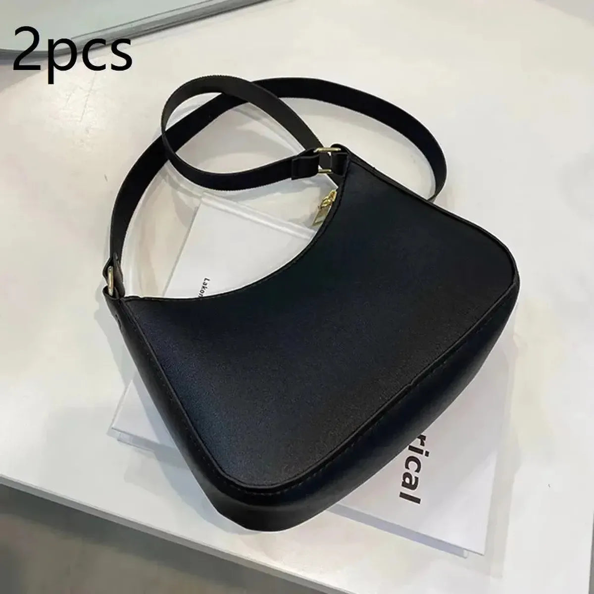 Sac Hobo Femme Simili Cuir Rétro-Saylana